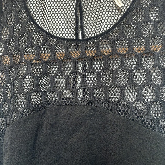 Maje top with mesh detail - Picture 2 of 3
